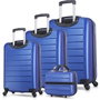 Zoozie Bags Juego de Maletas de 4 Piezas Azul